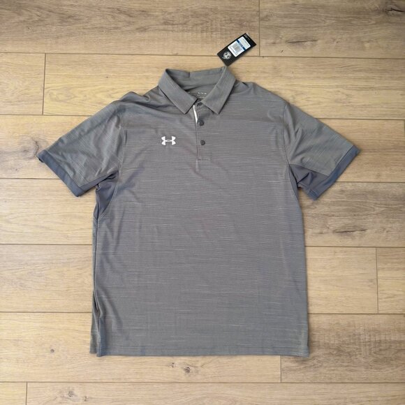 NEW UNDER ARMOUR ELEVATED POLO AND RAID SHORTS BUNDLE MEN'S SIZE XL - Picture 2 of 4